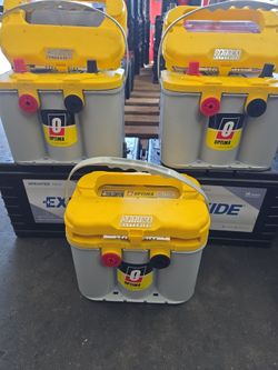 Optima Yellow Top Battery D34/78 Dual Purpose Deep Cycle AGM Car Truck Battery. Bateria de Gel Para Carro Camioneta

PRICE IS FIRM. Optima Yellow Top 