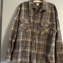 Dakota Wool Flannel Size Men’s Medium 