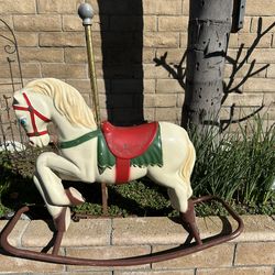 Kids Carousel Rocking Horse