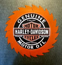 Harley Davidson Decorative Saw Blade