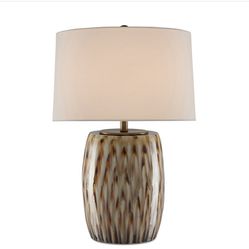 Milner 27” Table Lamp by Currey & Company, Inc. 18” x 27”. MSRP $810. Our price $399 + sales tax 