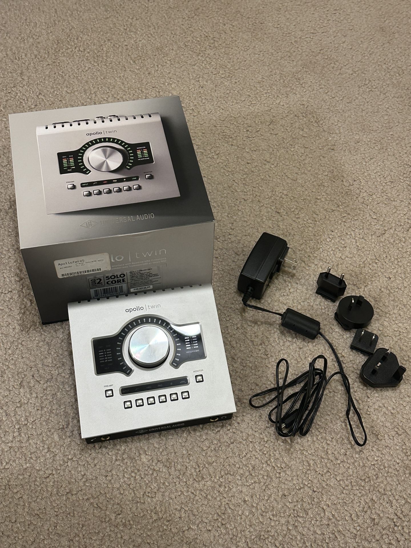 Universal Audio Apollo Twin Duo Thunderbolt Audio Interface