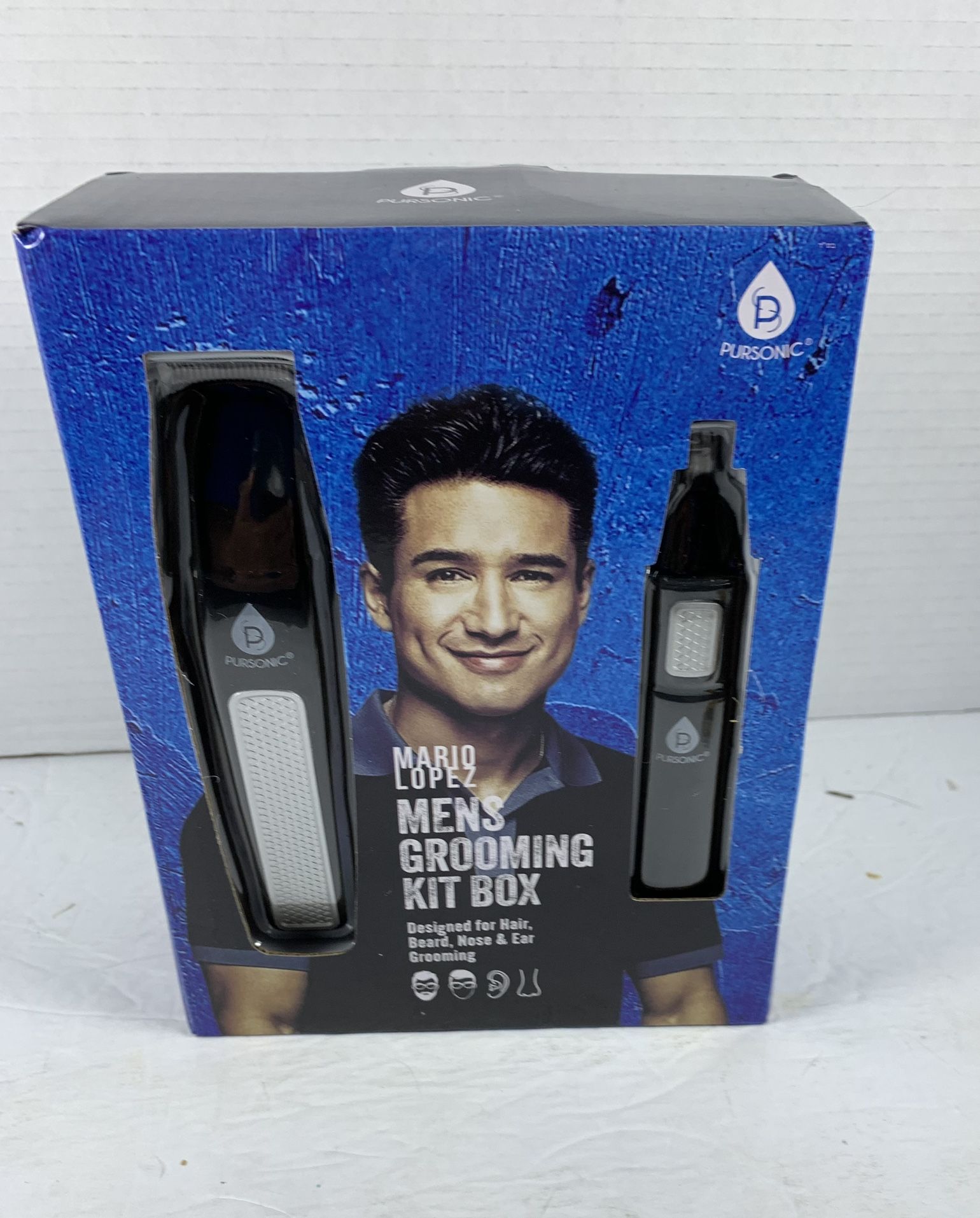 Mario Lopez Mens 10pc GROOMING KIT NEW