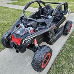 BRAND NEW 48volt 4x4 2seater CAN AM Razor Ride On Electric Kids Car With RUBBER TIRES  & 2 Batteries Power Wheels Powerwheels 48v 24v 24volt