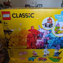 Lego Classic 500 Pzs Piezas Transparentes 