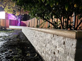 Retaining Wall Flower Bed Raised Bed Planter