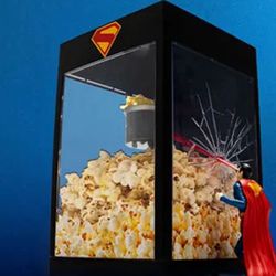 Superman Popcorn Bucket Sealed 