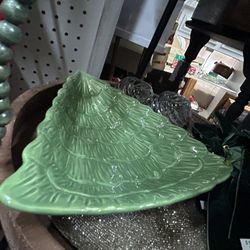 Christmas Tree Serving Platter/Bowl
