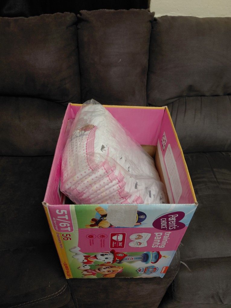 Girls Pull Ups 5t-6t