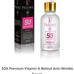 50X Premium Vitamin A Retinol Anti-Wrinkle Serum