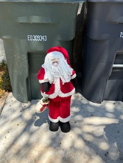 Standing Santa Claus Christmas Decoration