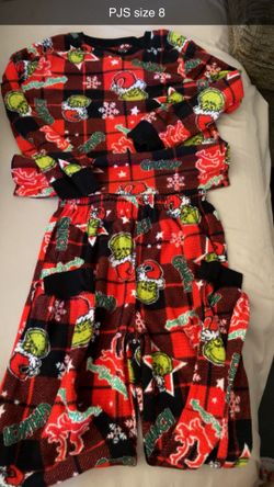 Grinch PJS  Children Size 