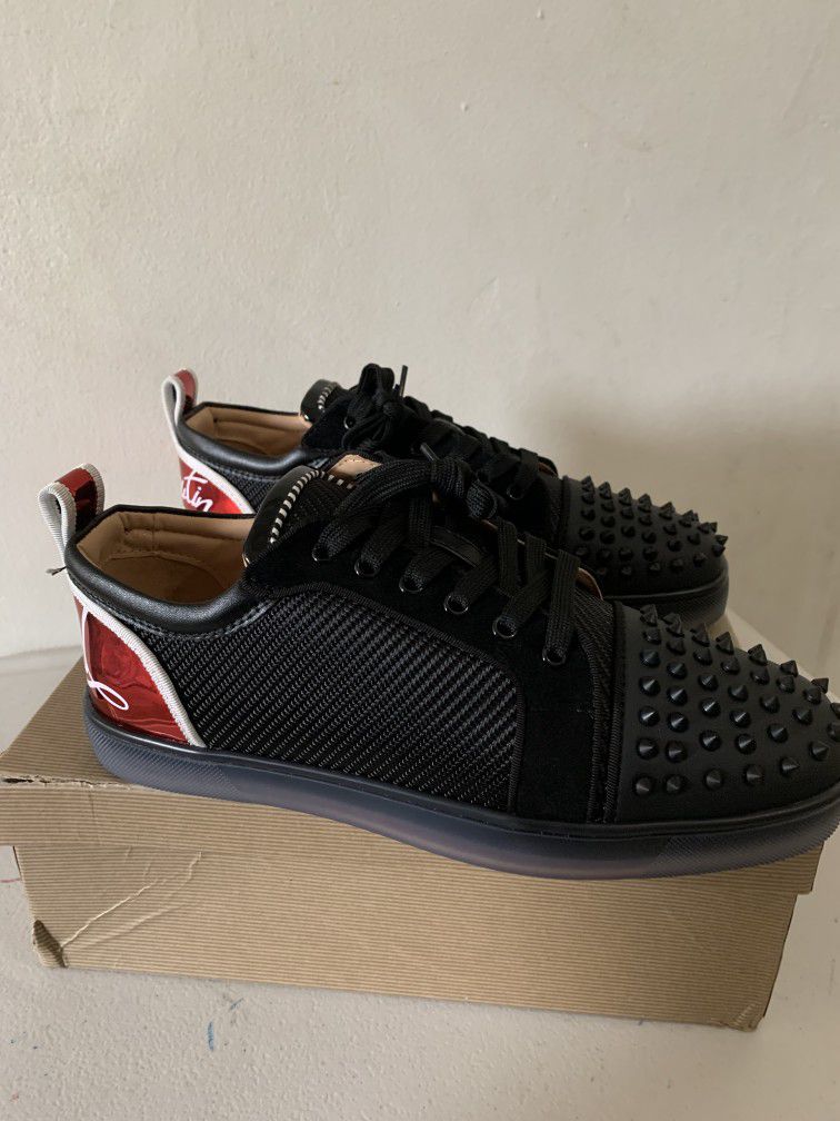 Christian Louboutin Outlet: trainers for men - Black