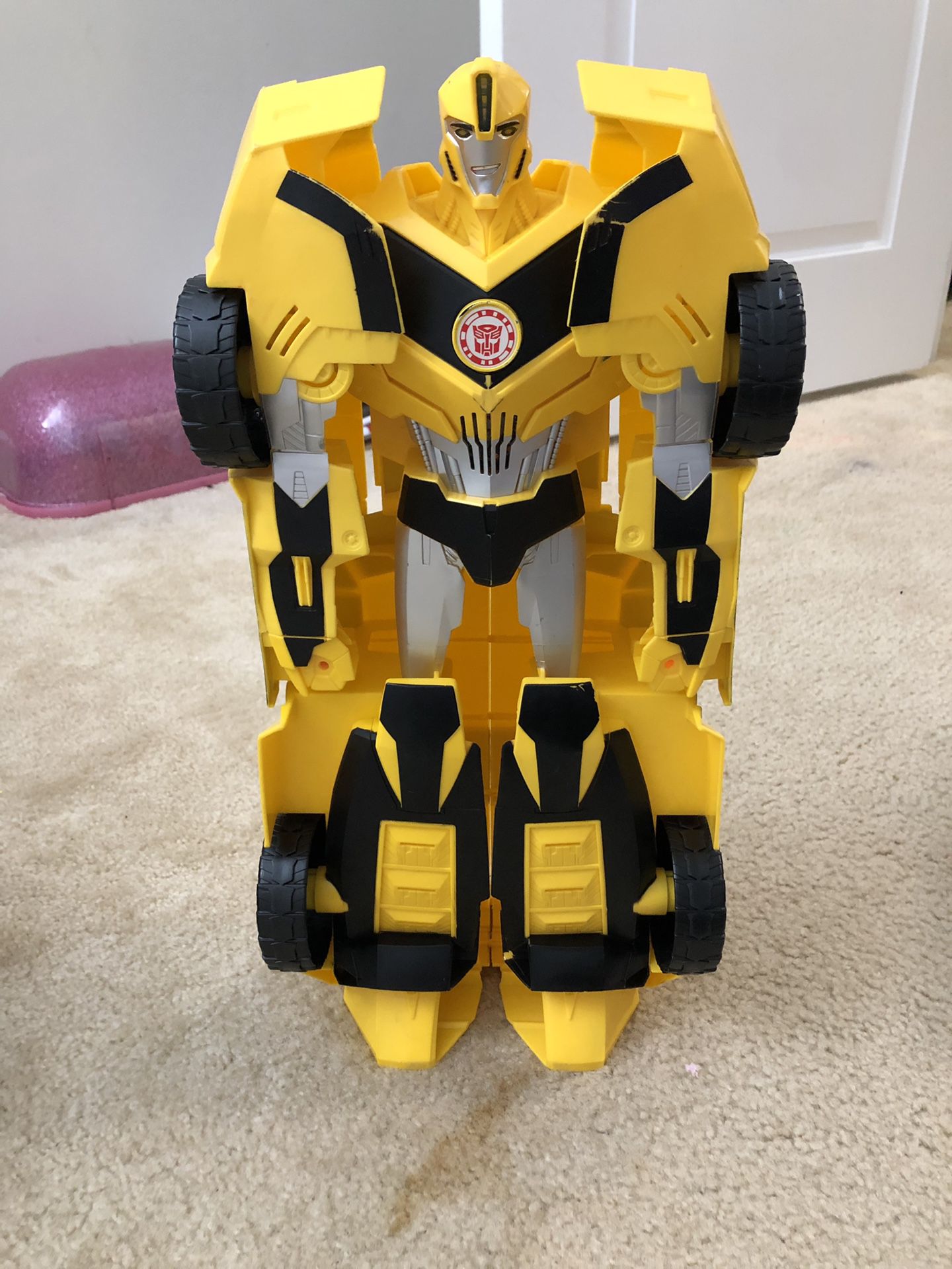Transformers Bumblebee Large Toy Car with lights and sound