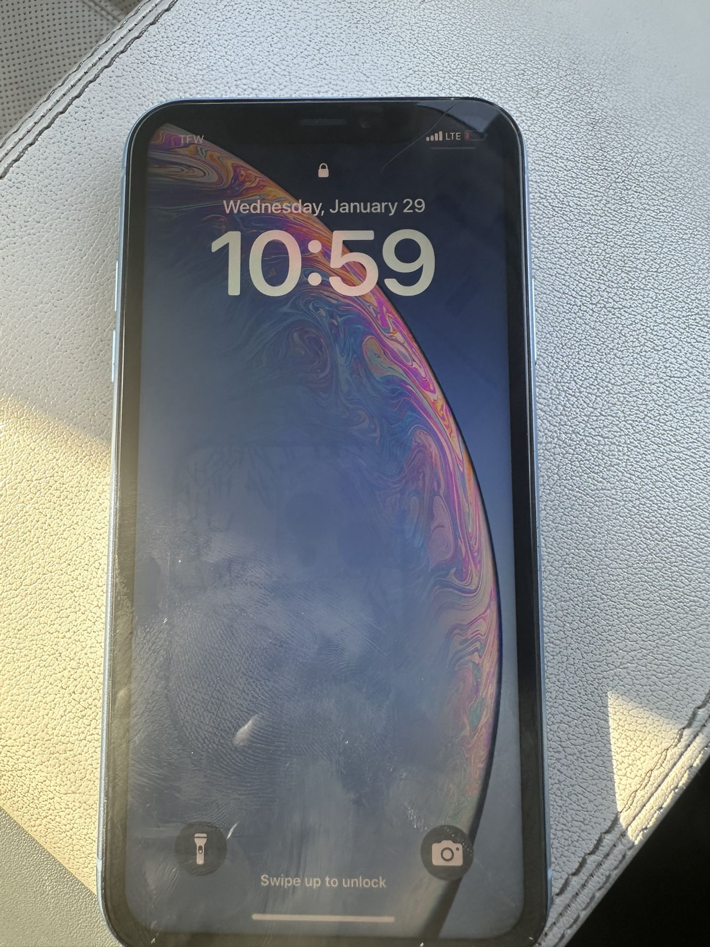 Blue iPhone XR UNLOCKED 64GB