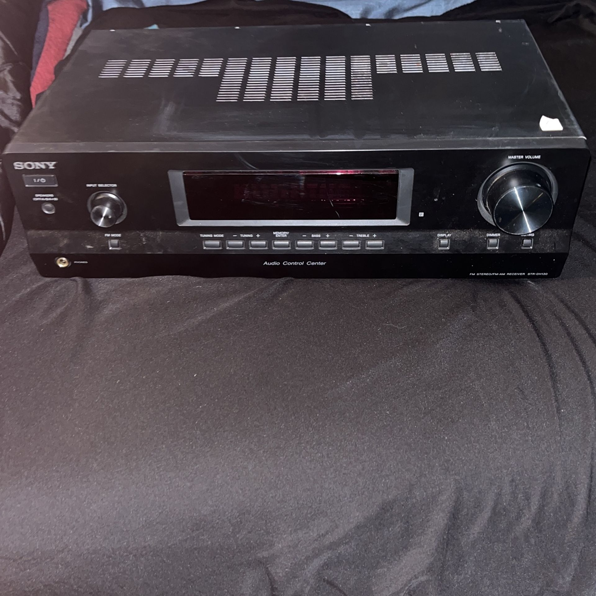 Sony STR-DH520 7.1 channel AV receiver and Episode ECA-70MIXAMP-1-120 Commercial Amplifier-Mixer