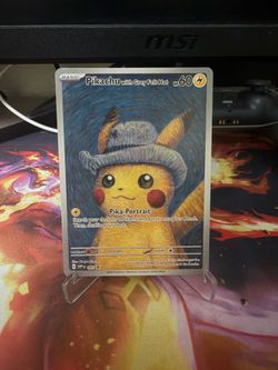 Pikachu W Grey Felt Hat