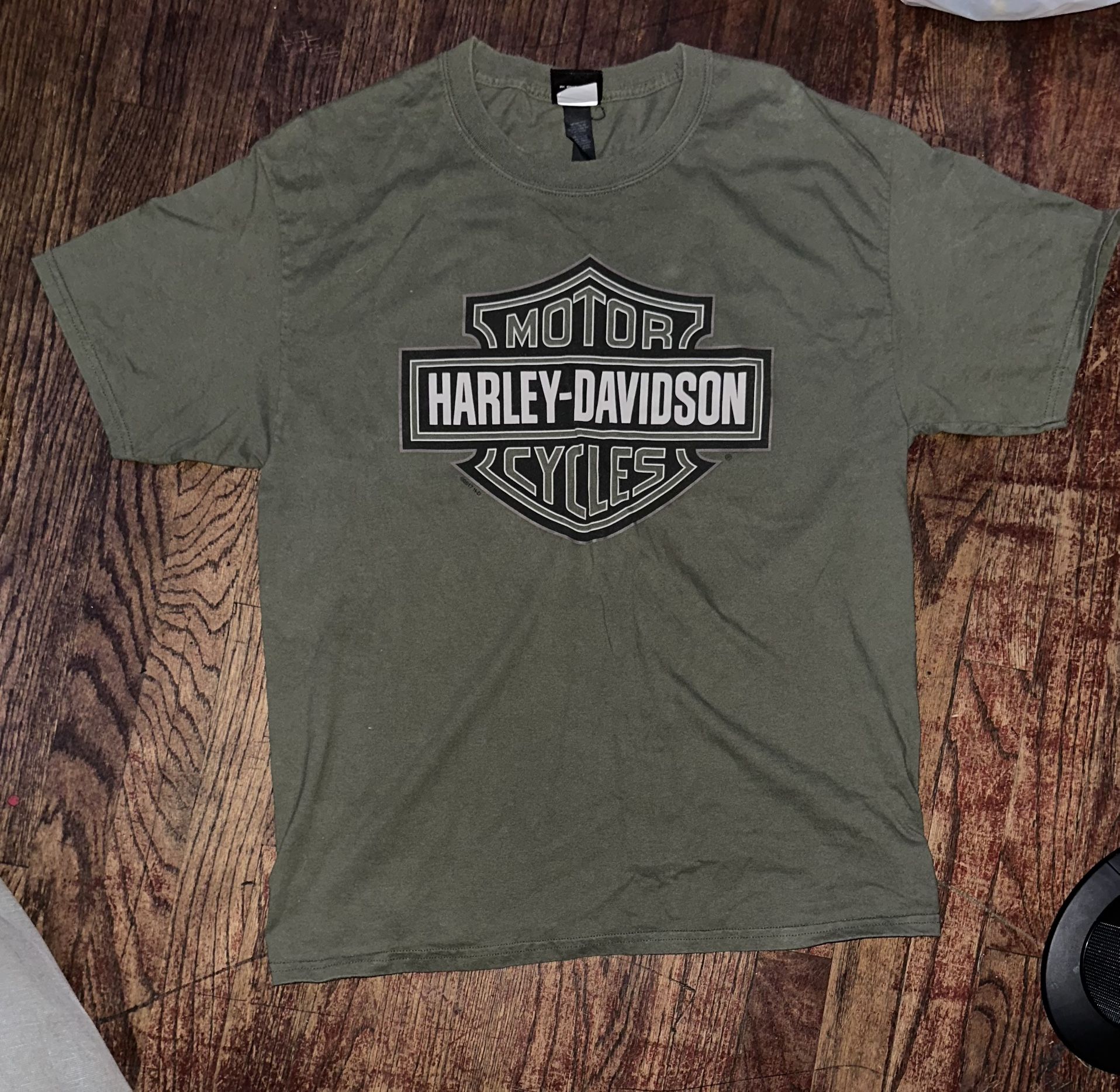 Harley-Davidson San Diego California Dealer T-Shirt Olive Green