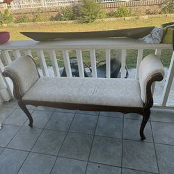 Vintage French Victorian Teakwood