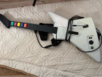 Xbox 360 guitar hero controller used