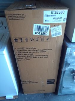 New water softener New