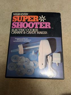 Vintage Cookie & Candy Maker. 1970's. Never Used. Electric.