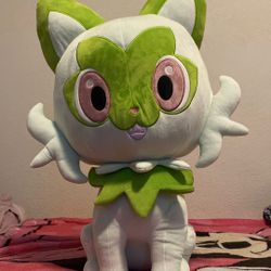 Pokémon Sprigatito Cat Plushie 