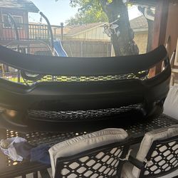 Dodge charger snorkel front bumper  Fits 2015- 2019