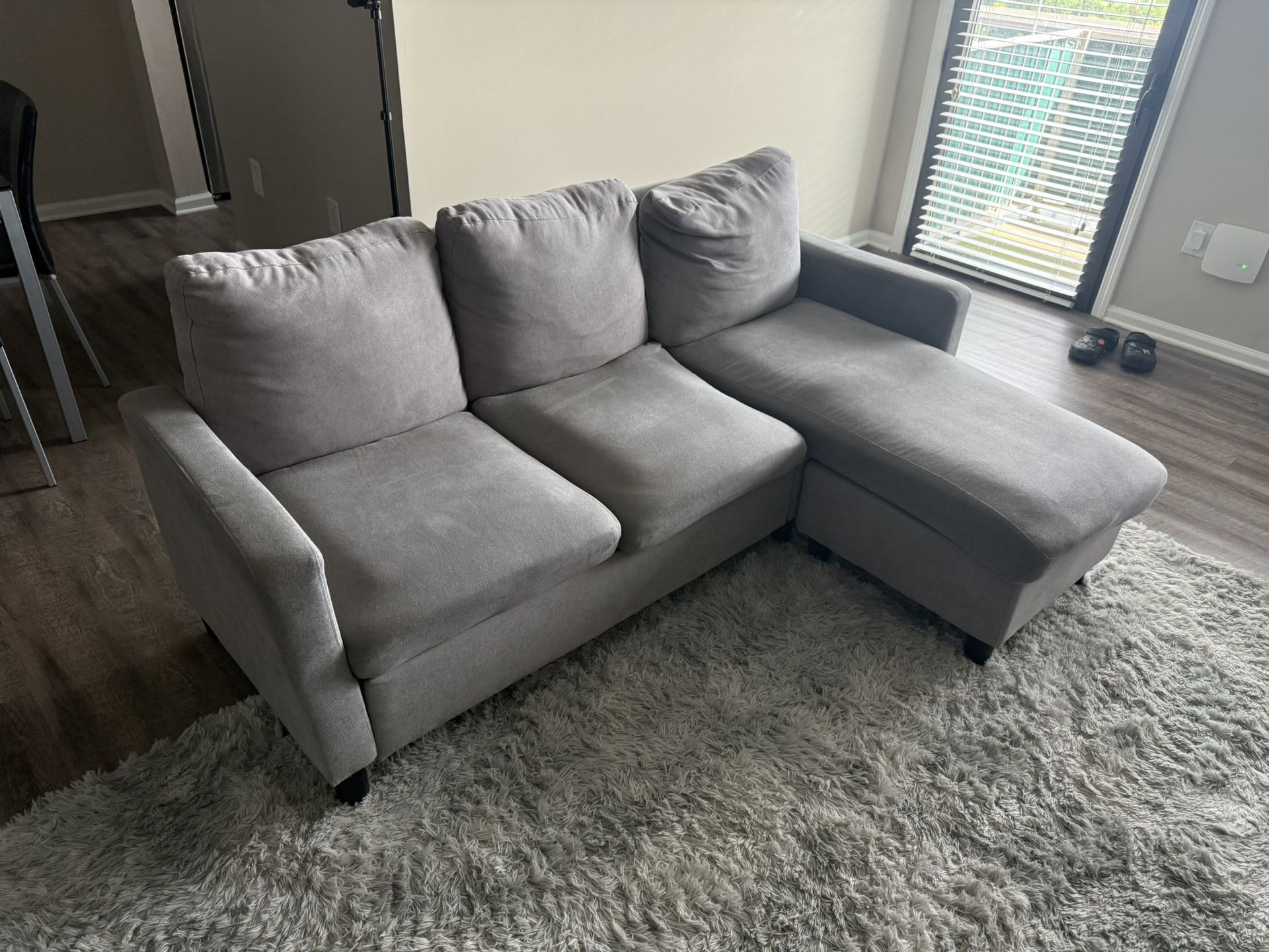 Grey Sectional Couch