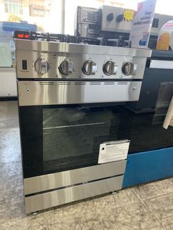 24” Gas Stove Stainless Steel- Take it for zero down pay in 3 Months with no interest