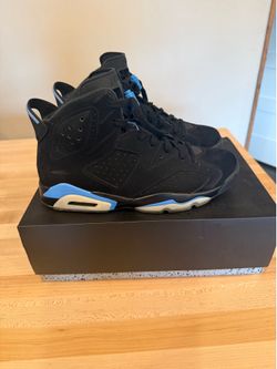 Jordan 6 UNC black