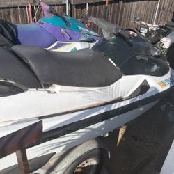 Yamaha Waverunners 3 Seaters And Trailer