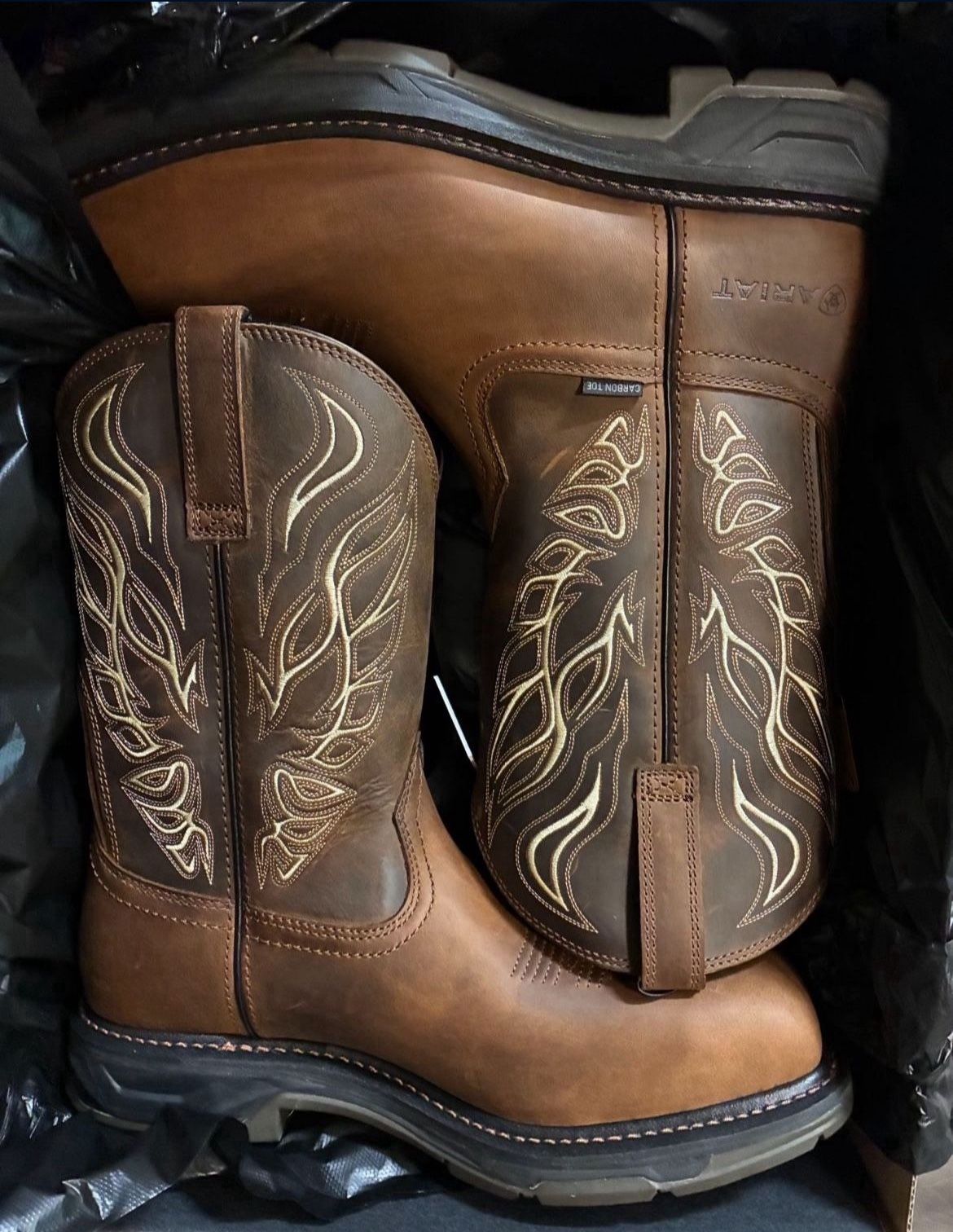 Ariat Men’s WorkHog XT Phoenix Carbon Toe Work Boots Size 11 D Medium Brand New!