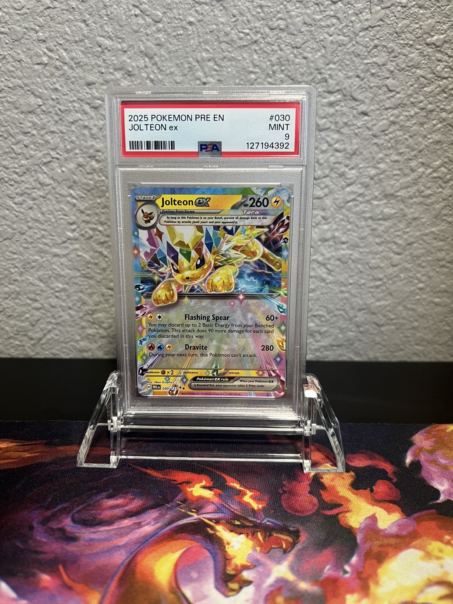 Pokemon Jolteon #030 PSA 9