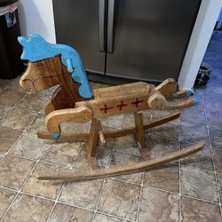 Antique Wooden Horse