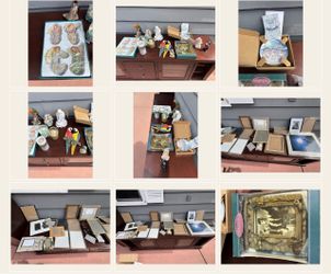TODAY ONLY $20!! FOR EVERYTHING LARGE TRINKET, COLLECTIBLE & PHOTO FRAME COLLECTION — TAKE EVERYTHING
