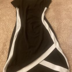 Black & White Professional Dress