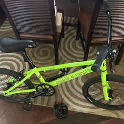 BMX Bicycle/Bike with Lock - Free Agent Brand