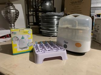 Baby bottle rack , warmer , steamer