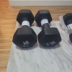 Pair 20 Lbs Weights 