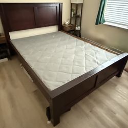 Queen Bed frame Real Wood