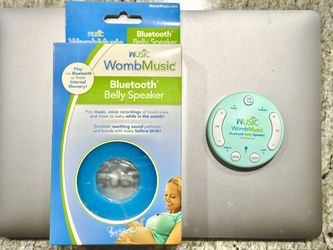 Bluetooth womb belly speaker for pregnancy