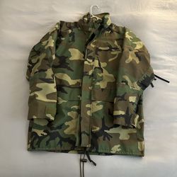 Camo Parka and Pants Set