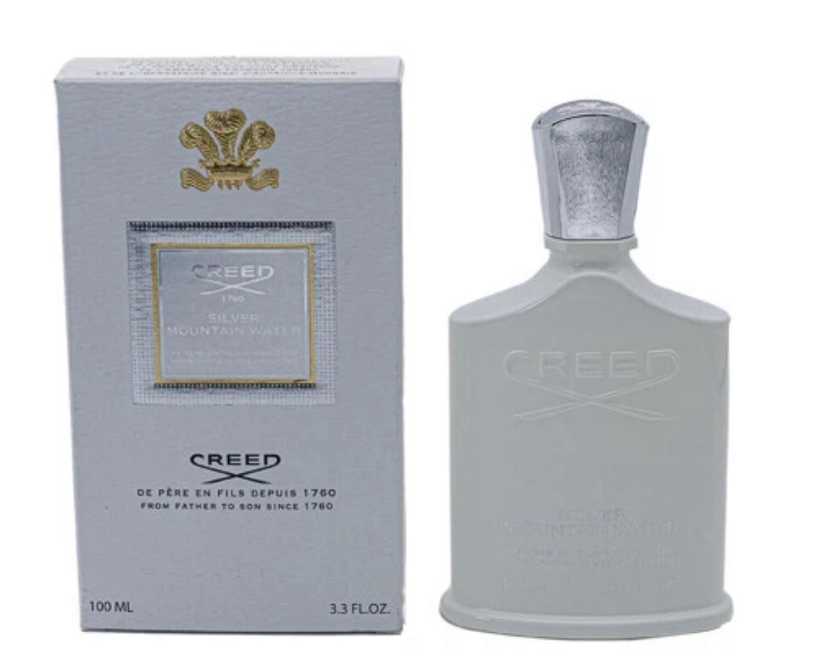 Creed Silver Mountain Water Eau De Parfum 3.3 oz 100 ml Men Perfume NEW 