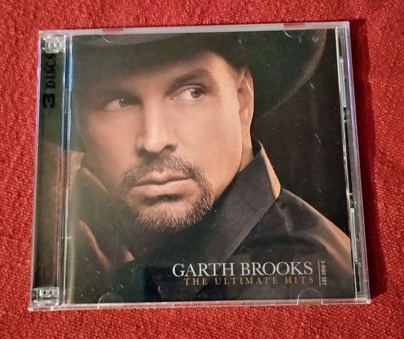Garth Brooks Ultimate Hits 3-Disc Set 2 CD and DVD 33 Videos CD Compact Disc Country Music