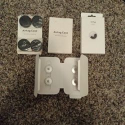 X2 Packs Of 4 Airtags & 2 Packs Of 4 Airtag Cases