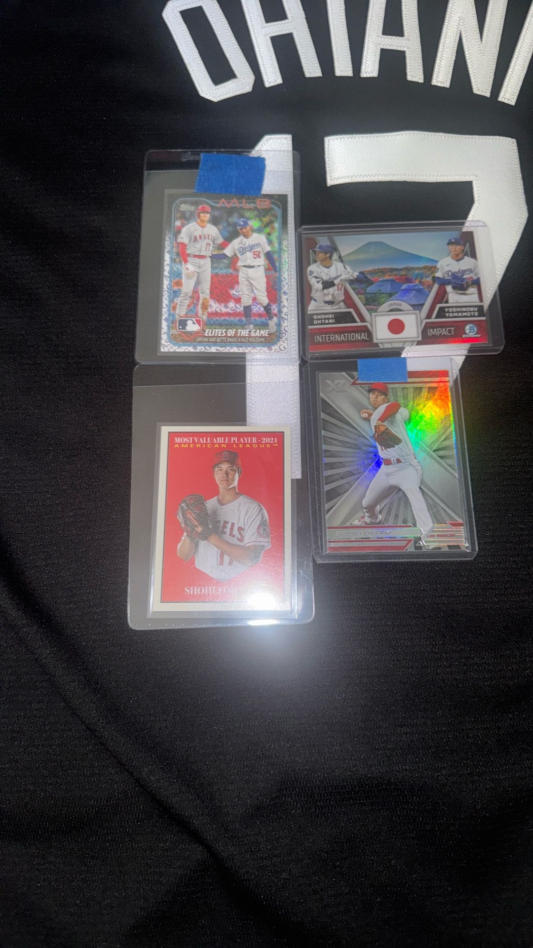 2022/24 MLB Panini/Topps/BC Shohei Ohtani Insert/Parallel Card Lot!!