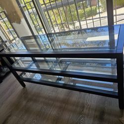 Glass Console Table
