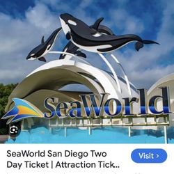Seaworld Tickets Available $30 Each Pay After Entry