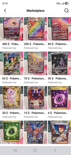 Pokemon Cards pregunta por la que te interesa.